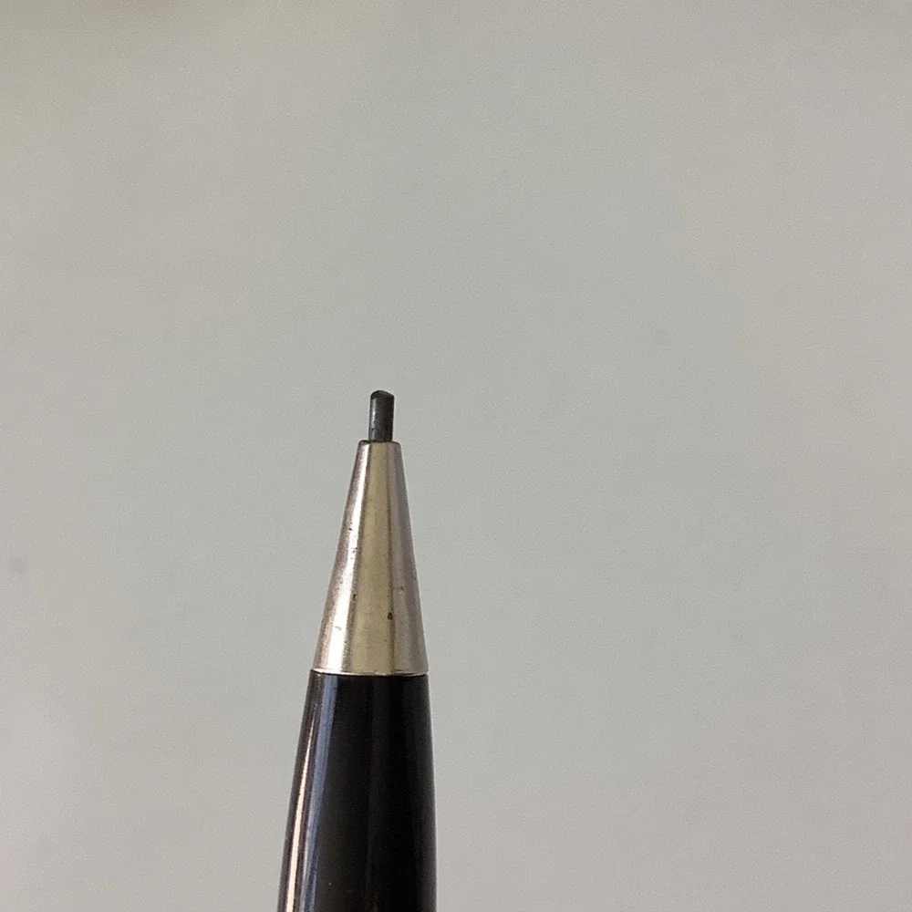 VTG Black Scripto Mechanical Pencil Continuous Twist Mechanism Metal Pocket Clip